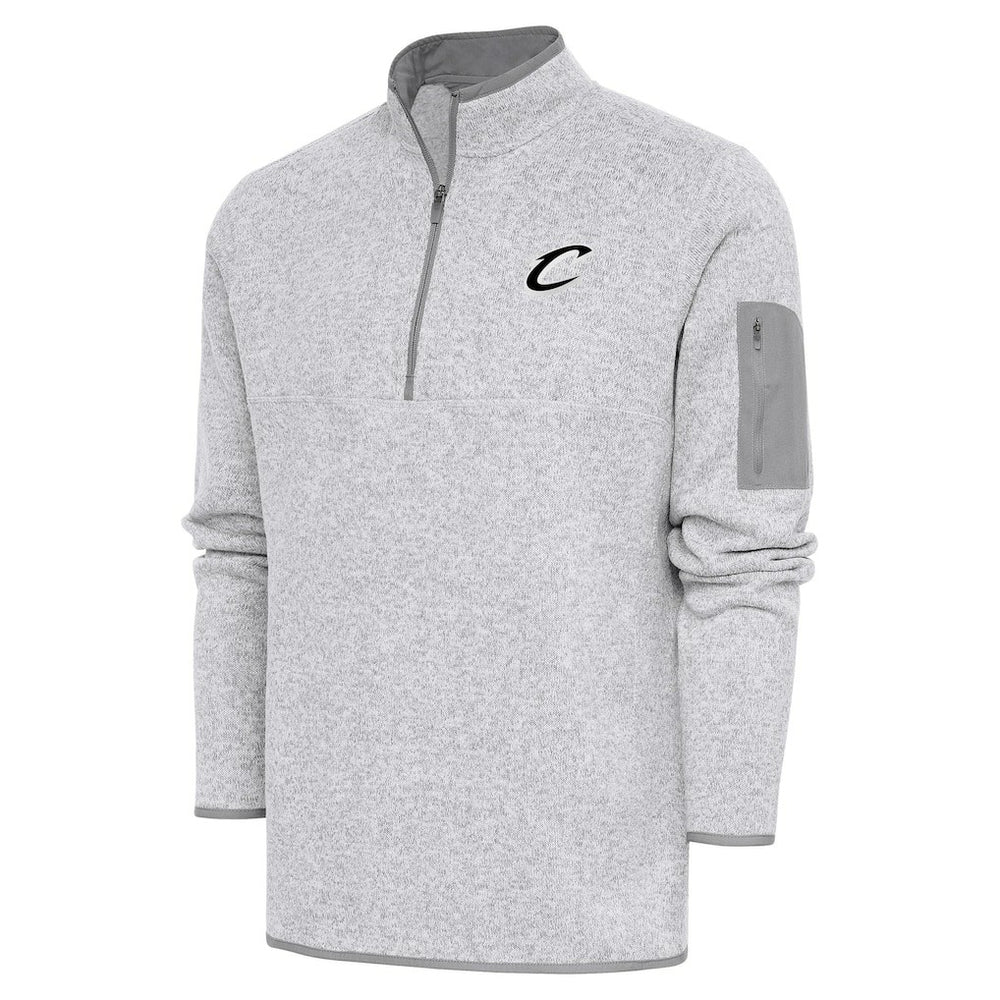 NBA Cleveland Cavaliers Antigua Metallic Logo Fortune Quarter-Zip Jacket sale