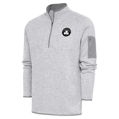 NBA Boston Celtics Antigua Metallic Logo Fortune Quarter-Zip Jacket