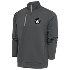 NBA Boston Celtics Antigua Metallic Logo Generation Quarter-Zip Top