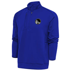 NBA Golden State Warriors Antigua Metallic Logo Generation Quarter-Zip Top sale