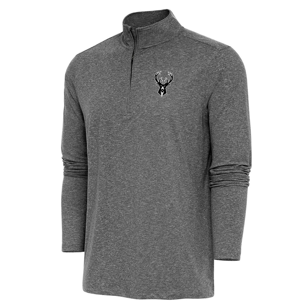 NBA Milwaukee Bucks Antigua Hunk Quarter-Zip Top