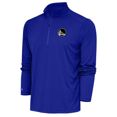 NBA Golden State Warriors Antigua Metallic Logo Tribute Quarter-Zip Top sale