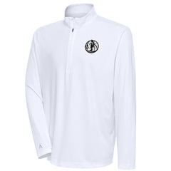 NBA Dallas Mavericks Antigua Metallic Logo Tribute Quarter-Zip Top sale