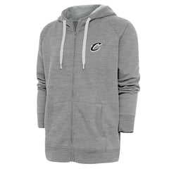 NBA Cleveland Cavaliers Antigua Metallic Logo Victory Raglan Full-Zip Hoodie sale