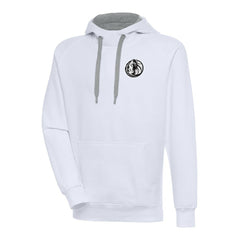 NBA Dallas Mavericks Antigua Metallic Logo Victory Raglan Pullover Hoodie sale