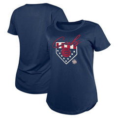 MLB Chicago Cubs New Era Women's Americana T-Shirt