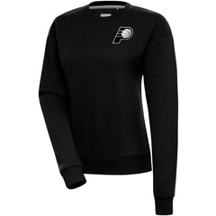 NBA Indiana Pacers Antigua Women's Brushed Metallic Victory Pullover Sweatshirt - Black outlet
