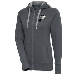 NBA Indiana Pacers Antigua Women's Brushed Metallic Victory Full-Zip Hoodie - Charcoal shop