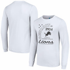Starter Arch City Long Sleeve T-Shirt - Detroit Lions