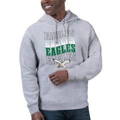 Starter Unisex Throwback Name Drop Pullover Hoodie - Philadelphia Eagles