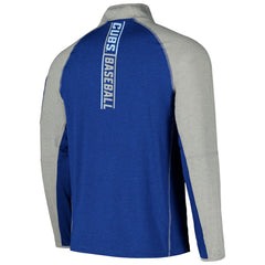 MLB Chicago Cubs New Era Father's Day Raglan Quarter-Zip Top