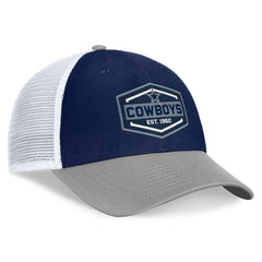 Bench Trucker Adjustable Hat - Dallas Cowboys