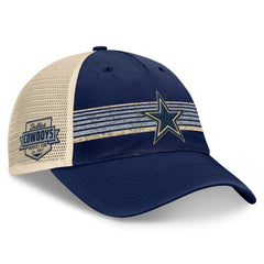 Fundamentals Stripes Trucker Adjustable Hat - Dallas Cowboys