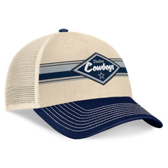 Fundamentals Diamond Stripes Trucker Adjustable Hat - Dallas Cowboys