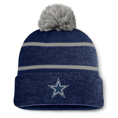 Fundamentals Holding Cuffed Knit Hat with Pom - Dallas Cowboys