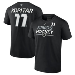 NHL Black Anze Kopitar Los Angeles Kings Fanatics Authentic Pro Prime Name & Number T-Shirt