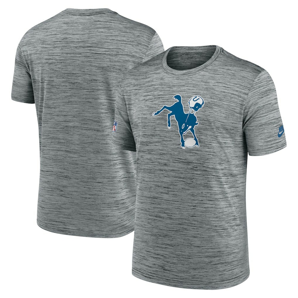 Sideline Velocity Throwback Logo Dri-FIT T-Shirt - Indianapolis Colts
