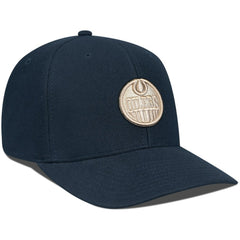 NHL Black Edmonton Oilers Levelwear Fusion Lefty Hat