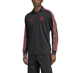 Manchester United Originals Lifestyler Long Sleeve Jersey - Adidas Black