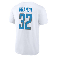 Brian Branch Icon Player Name & Number T-Shirt - Detroit Lions