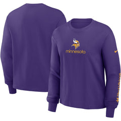 Women's Boxy Long Sleeve T-Shirt - Minnesota Vikings