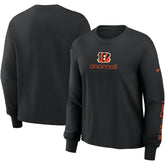 Women's Boxy Long Sleeve T-Shirt - Cincinnati Bengals