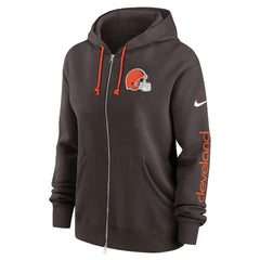 Women's Phoenix Full-Zip Hoodie - Cleveland Browns