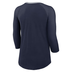 Women's 3/4 Sleeve Raglan Fashion Top - Seattle Seahawks