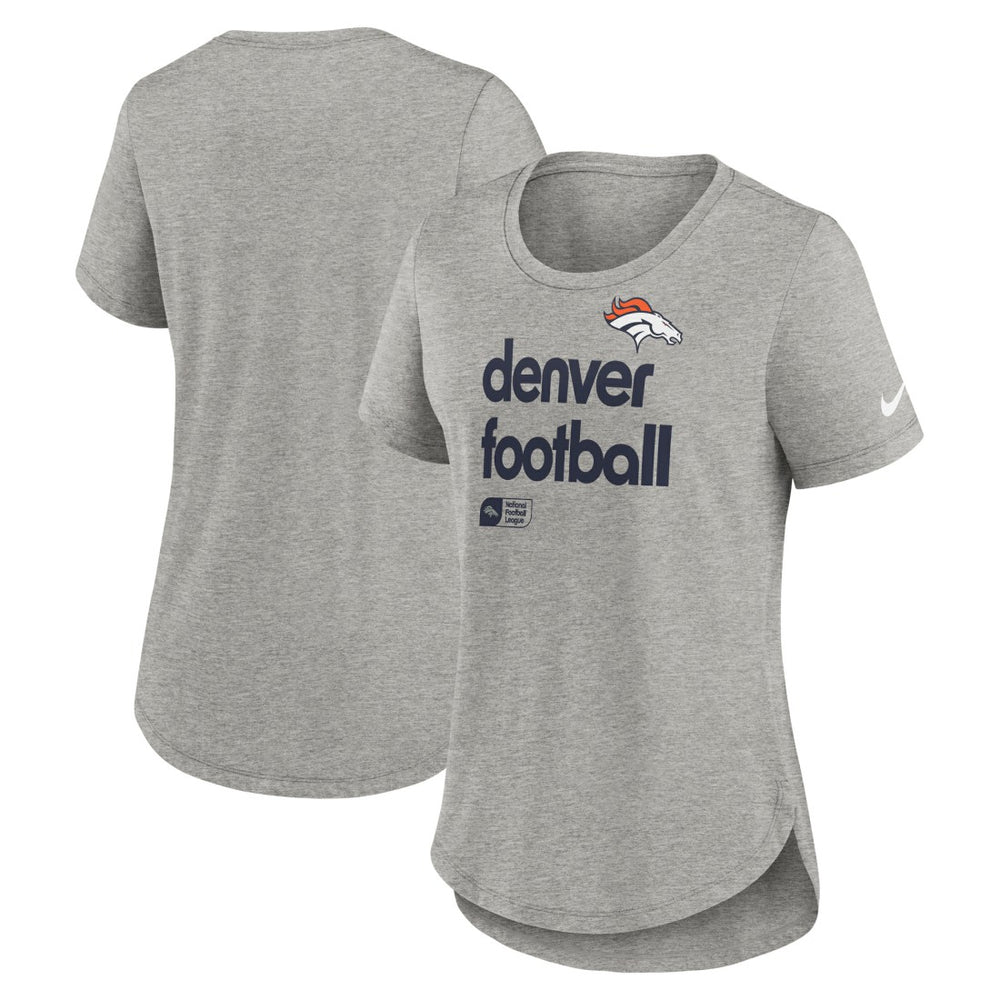 Women's Team Shout-Out Tri-Blend T-Shirt - Denver Broncos