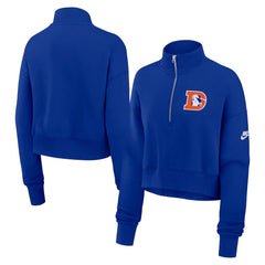 Women's Rewind Phoenix Half-Zip Sweatshirt - Denver Broncos