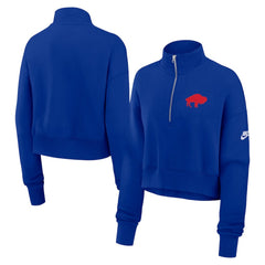 Women's Rewind Phoenix Half-Zip Sweatshirt - Buffalo Bills