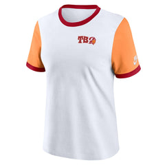 Women's Rewind Ringer T-Shirt - Tampa Bay Buccaneers