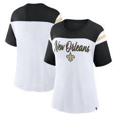 Women's Cheer Chant Fashion Crop Top - New Orleans Saints