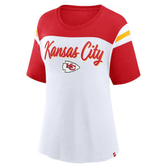 Women's Cheer Chant Fashion Crop Top - Kansas City Chiefs