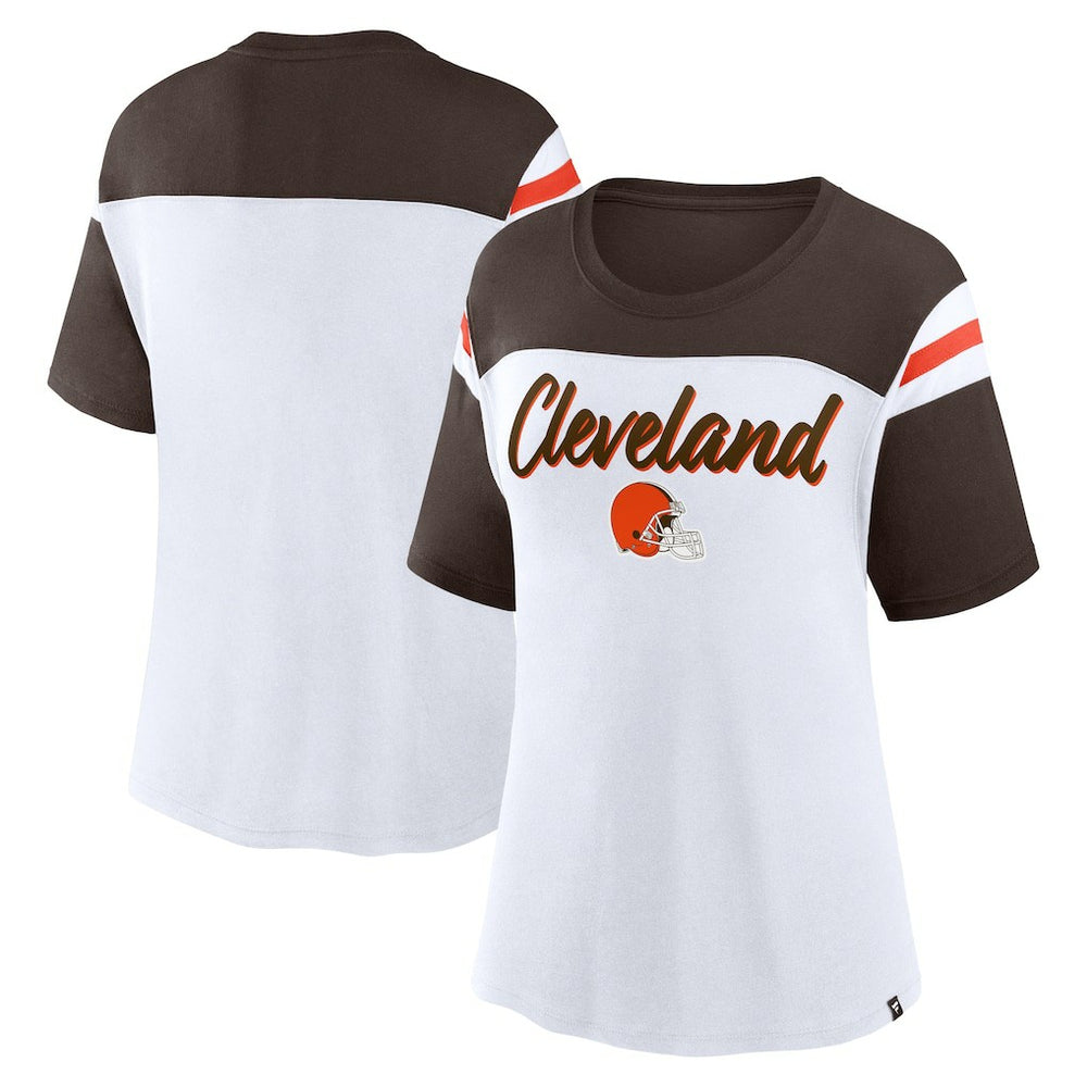 Women's Cheer Chant Fashion Crop Top - Cleveland Browns