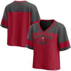 Women's Homeschool Jersey Poly V-Neck
Fashion Top - Tampa Bay Buccaneers