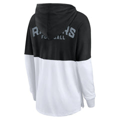 Women's Backup Option Long Sleeve Hoodie T-Shirt - Las Vegas Raiders