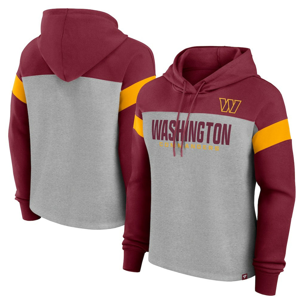 Women's Bold Play Call Pullover Hoodie - Washington Commanders