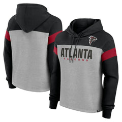 Women's Bold Play Call Pullover Hoodie - Atlanta Falcons