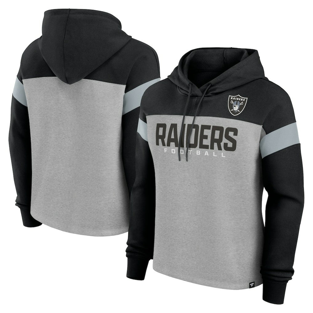 Women's Bold Play Call Pullover Hoodie - Las Vegas Raiders
