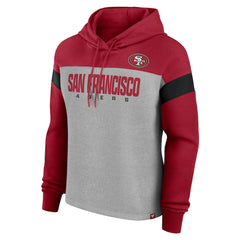Women's Bold Play Call Pullover Hoodie - San Francisco 49ers