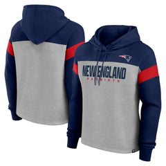 Women's Bold Play Call Pullover Hoodie - New England Patriots
