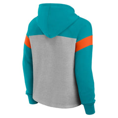 Women's Bold Play Call Pullover Hoodie - Miami Dolphins