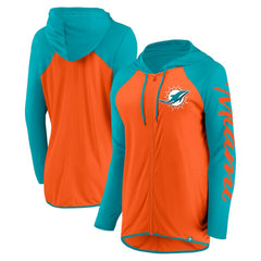 Women's Script Full-Zip Hoodie - Miami Dolphins