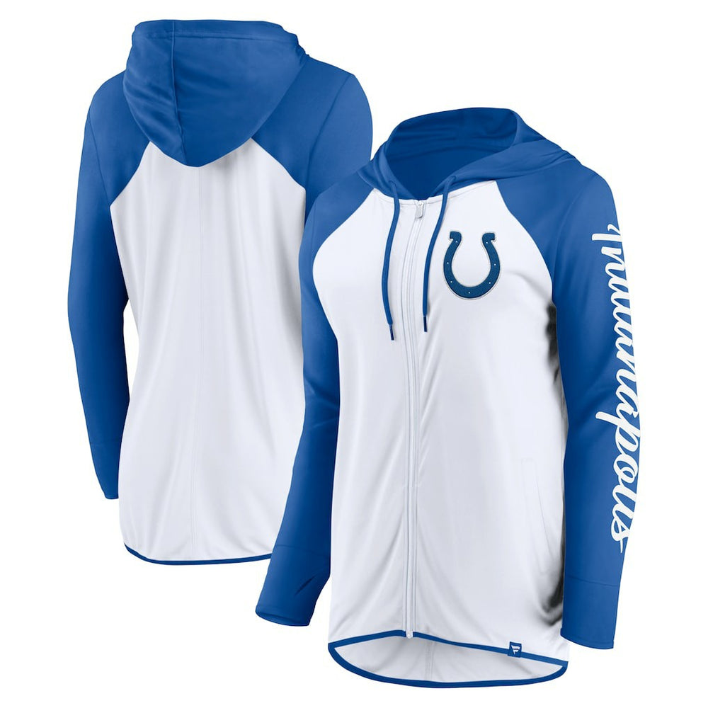 Women's Script Full-Zip Hoodie - Indianapolis Colts