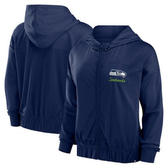 Women's Script Lock Full-Zip Hoodie - Seattle Seahawks