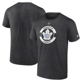 NHL Heather Charcoal Toronto Maple Leafs Fanatics Authentic Pro Core Secondary T-Shirt