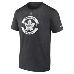 NHL Heather Charcoal Toronto Maple Leafs Fanatics Authentic Pro Core Secondary T-Shirt