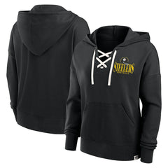 Women's Blitz Left Lace-Up Pullover Hoodie - Pittsburgh Steelers