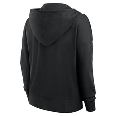 Women's Blitz Left Lace-Up Pullover Hoodie - Pittsburgh Steelers